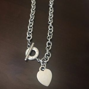 Tiffany & Co. Original Heart Toggle Necklace ❤️